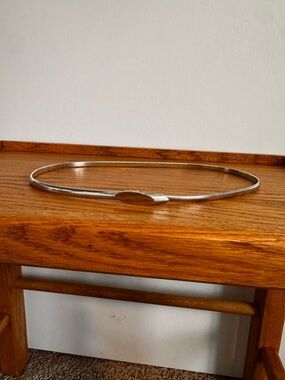 Vintage Silver Chain Belt